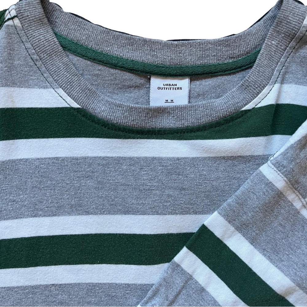 striped urban outfitters size medium tee